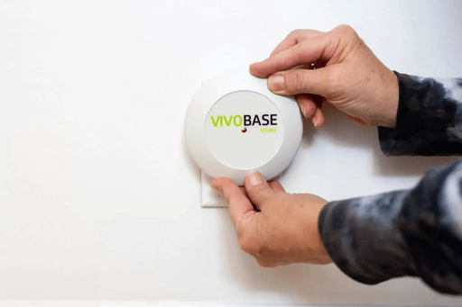 VIVOBASE Home EMF Protection Device in use