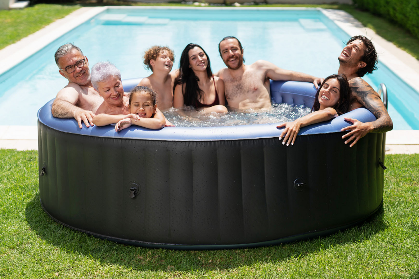MSPA Bergen 6 Person Hot Tub