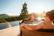 MSPA Duet Eco 6 Person Hot Tub lifestye
