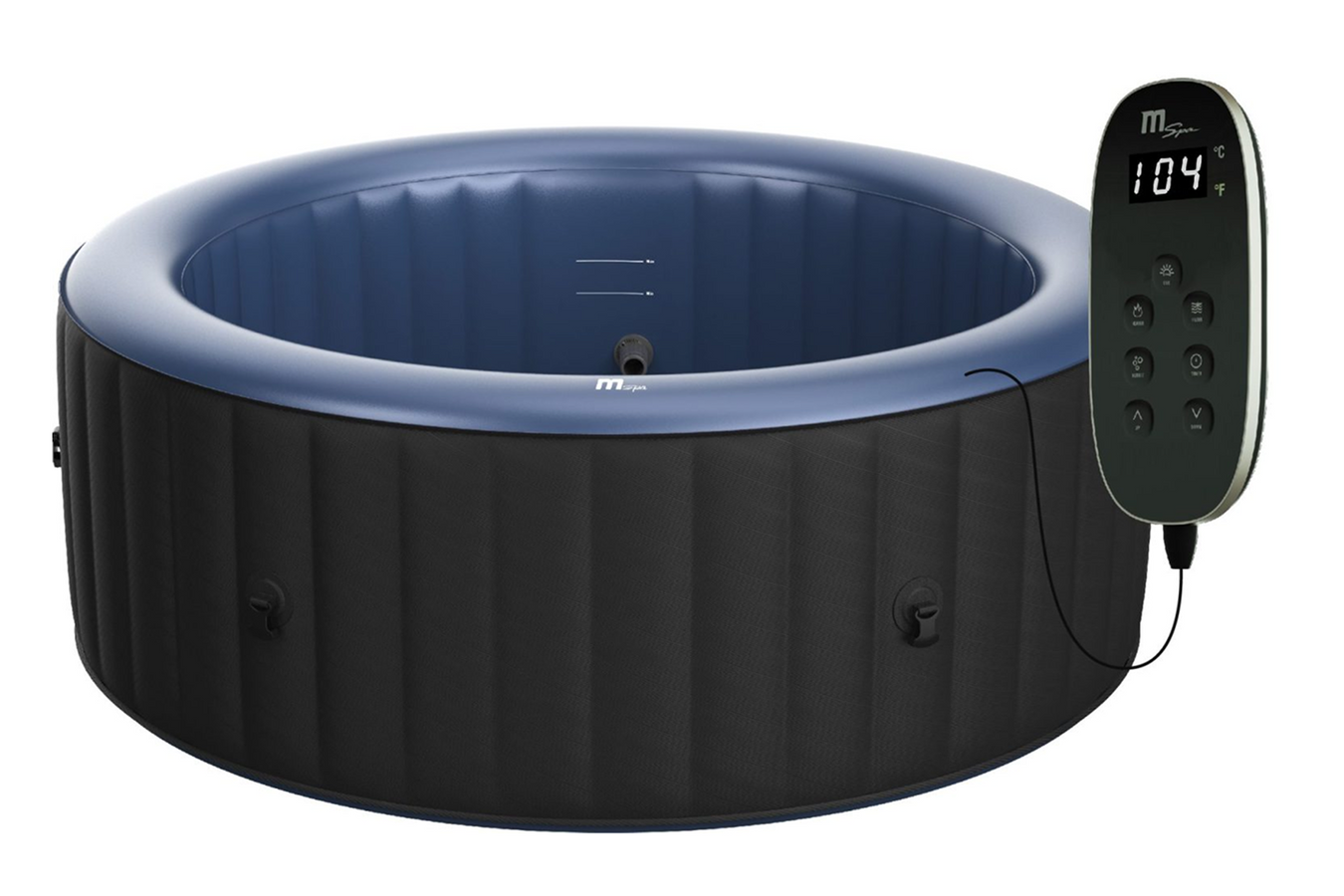 MSPA Bergen 4 Person Hot Tub temp control