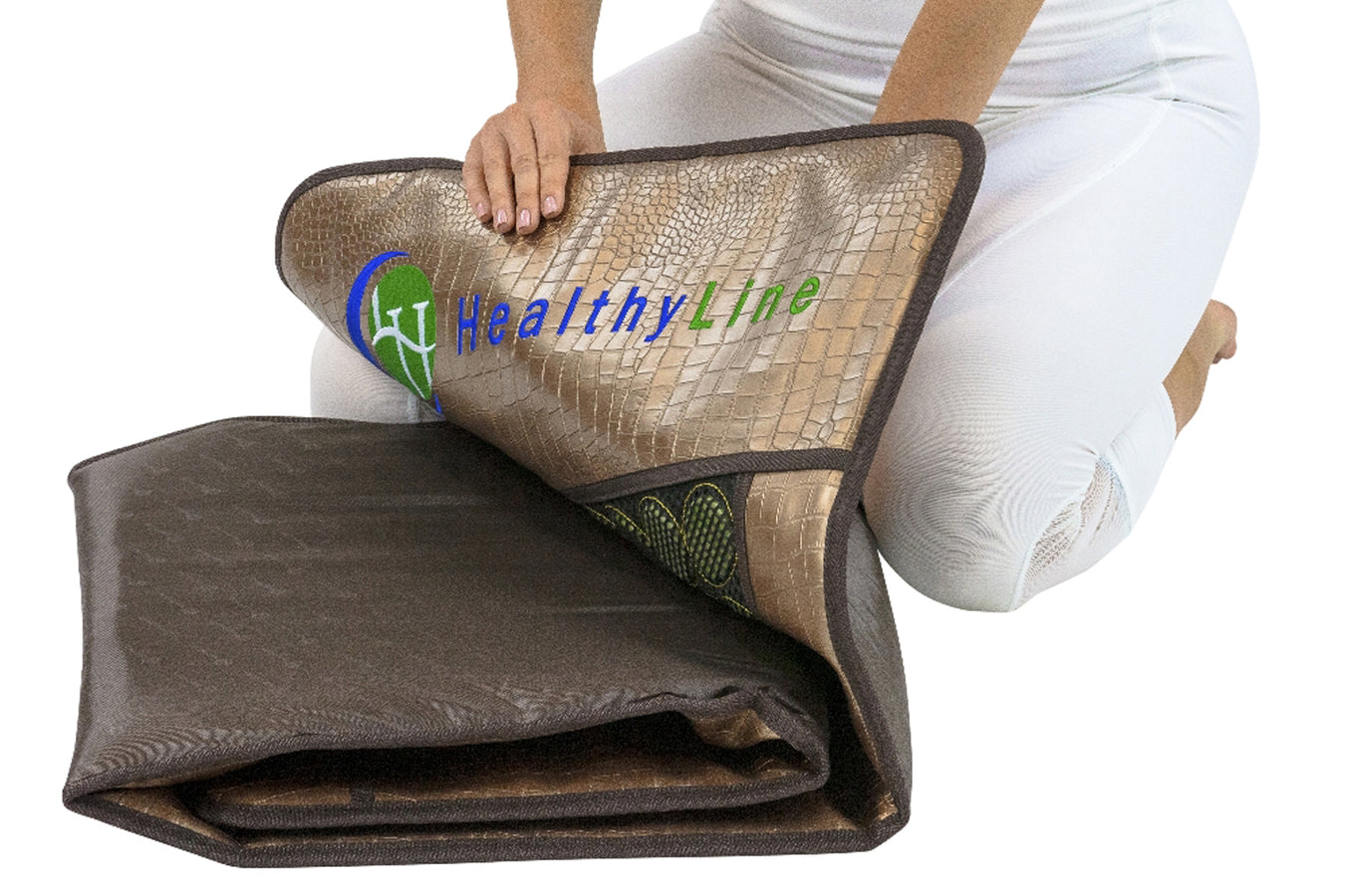 Gemstone Heat Therapy Mat Features lightweight design and portability and ease of use