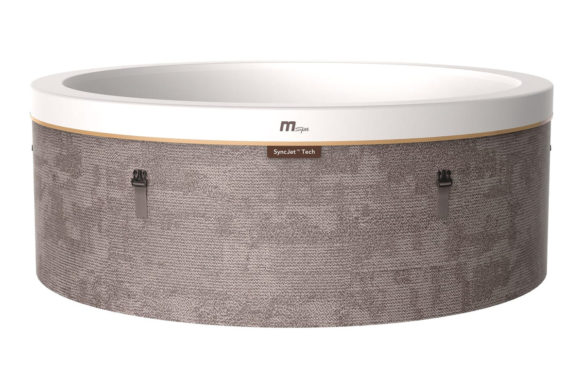 MSPA Cocoon Round 6 Person Hot Tub — Carbon Wellness MD