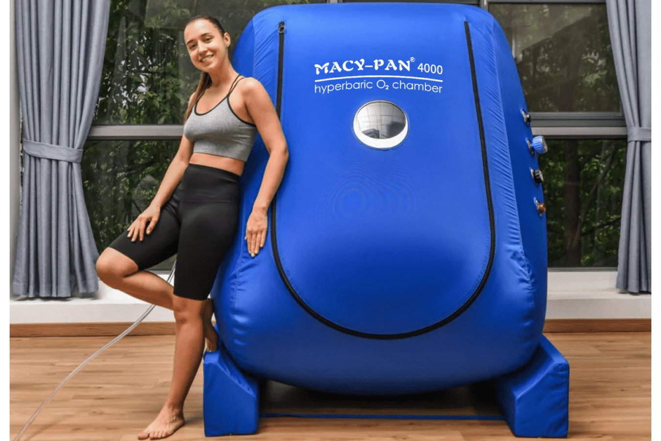 Macy Pan Seated Hyperbaric Chamber with elegant design