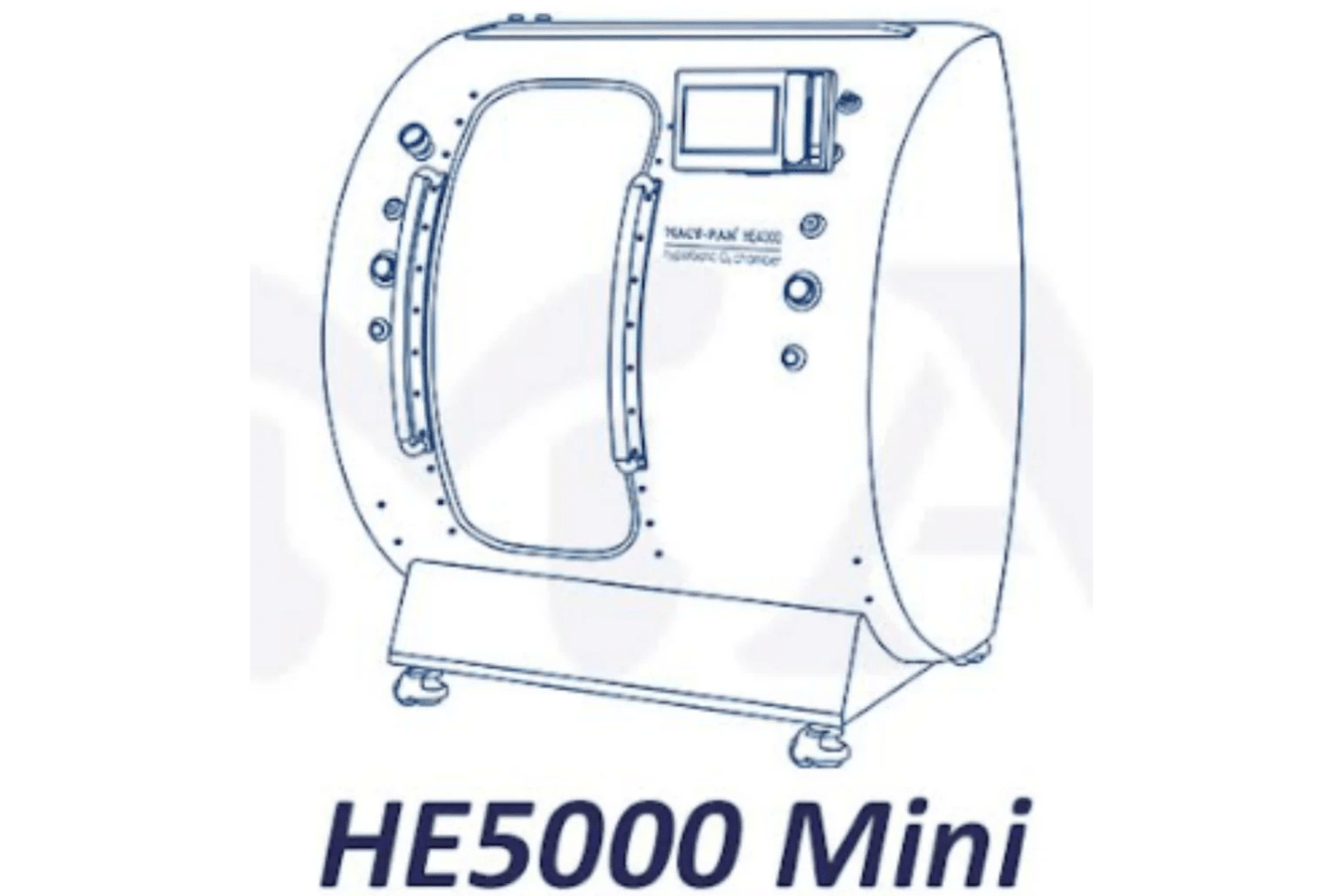 Macy Pan 2 Person Hyperbaric Chamber mini hard type design blue print