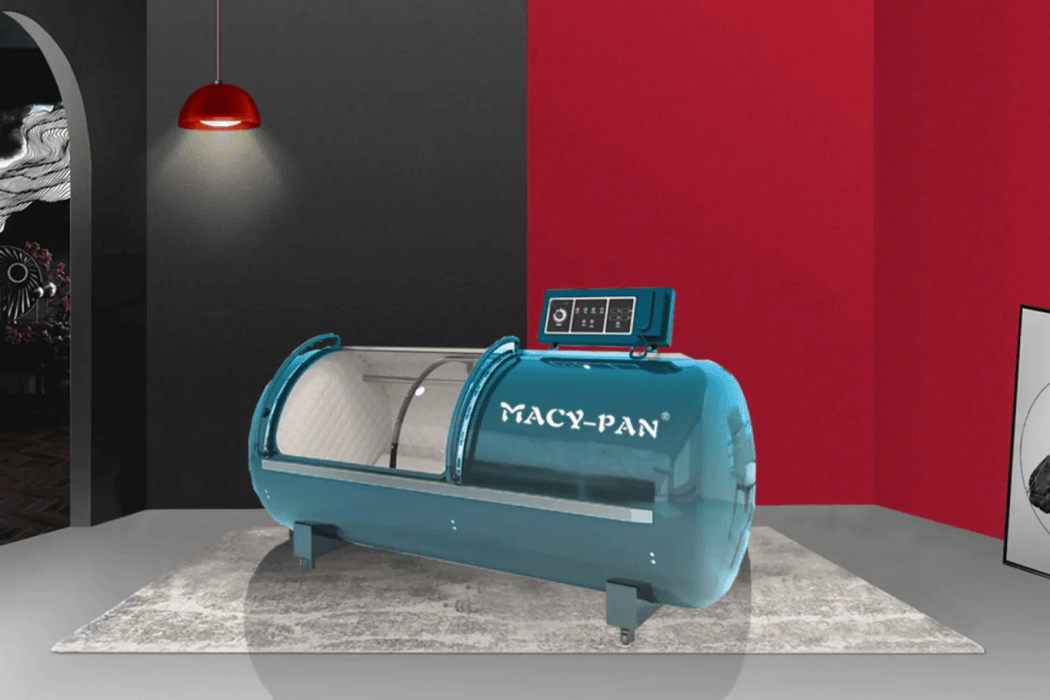 Macy Pan 2.0 Ata Hyperbaric Chamber is Built with stainless steel and polycarbonate