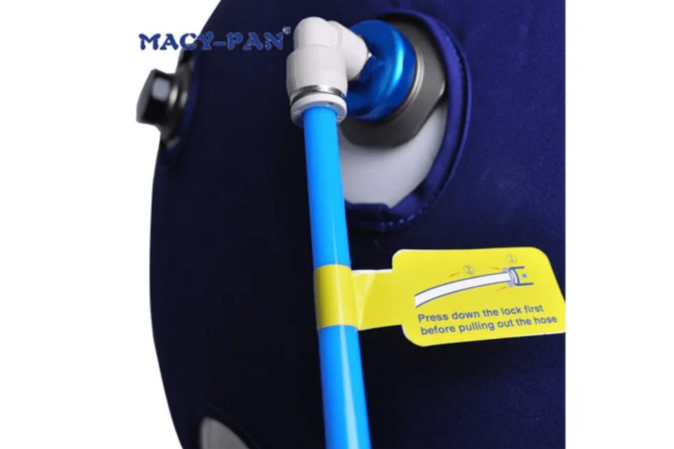Macy Pan 702 Soft Lying chamber compressor air inlet and outlet