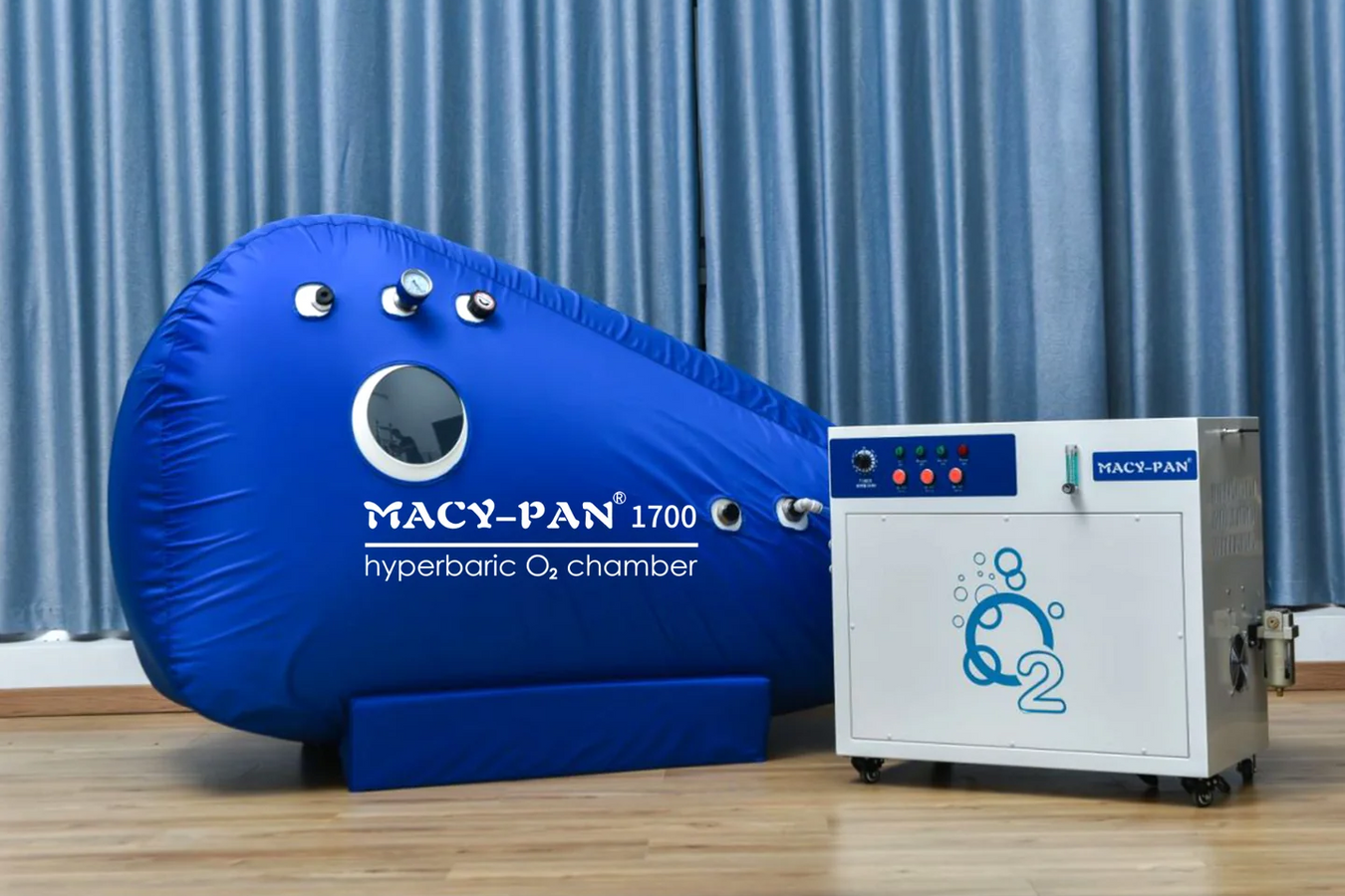 Macy Pan Seated Hyperbaric Chamber with ALL-in-one machine