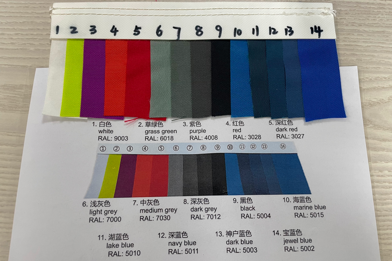Macypan St901 Hyperbaric Chamber color card