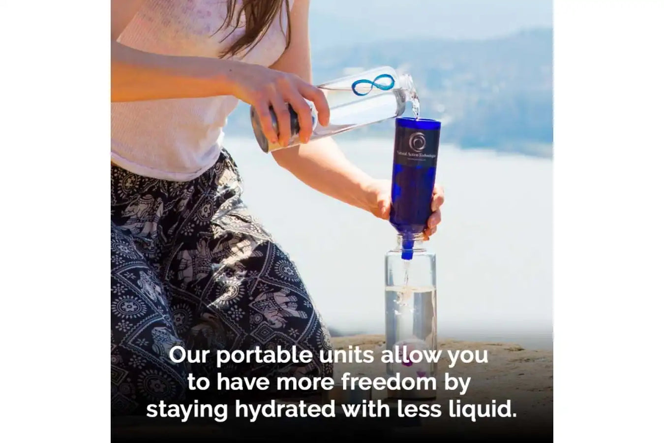 Natural Action Structured Water, person Revitalizing water