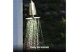 Natural Action Stainless Steel Structured Water Revitalizer Shower Unit - 3