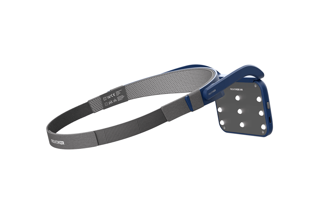 NeuroVIZR Brain Wellness Device side view