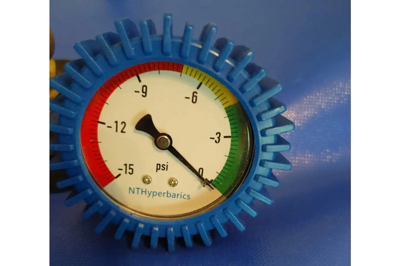 Newtowne HBOT Therapy Inner Gauge closeup