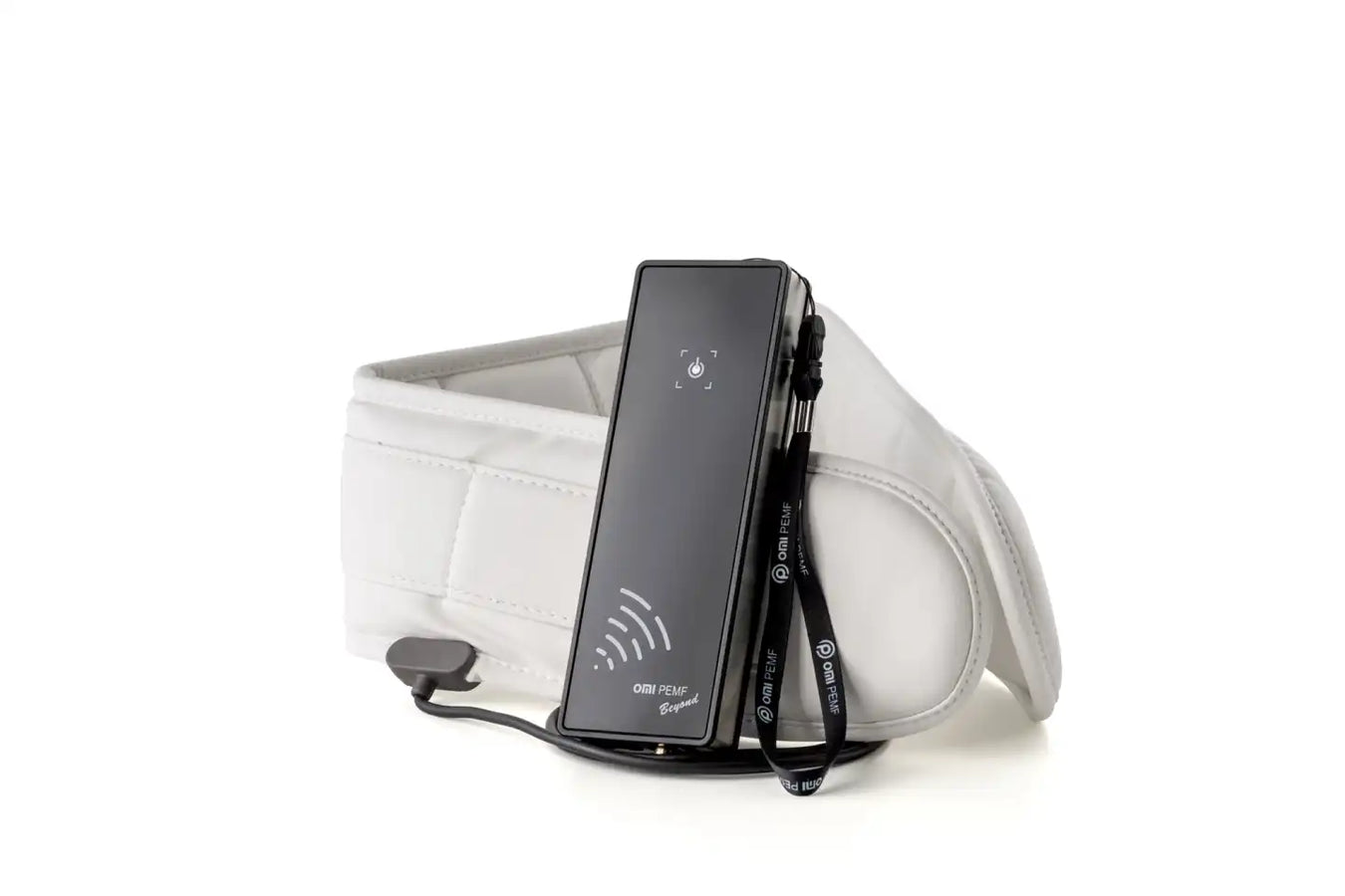 OMI PEMF Therapy Band with bluetooth connection device view