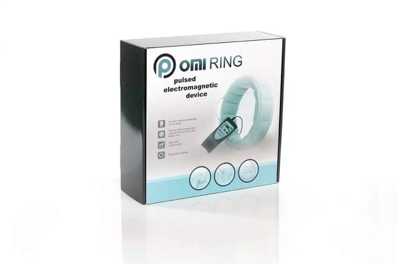 OMI Ring PEMF in the package box