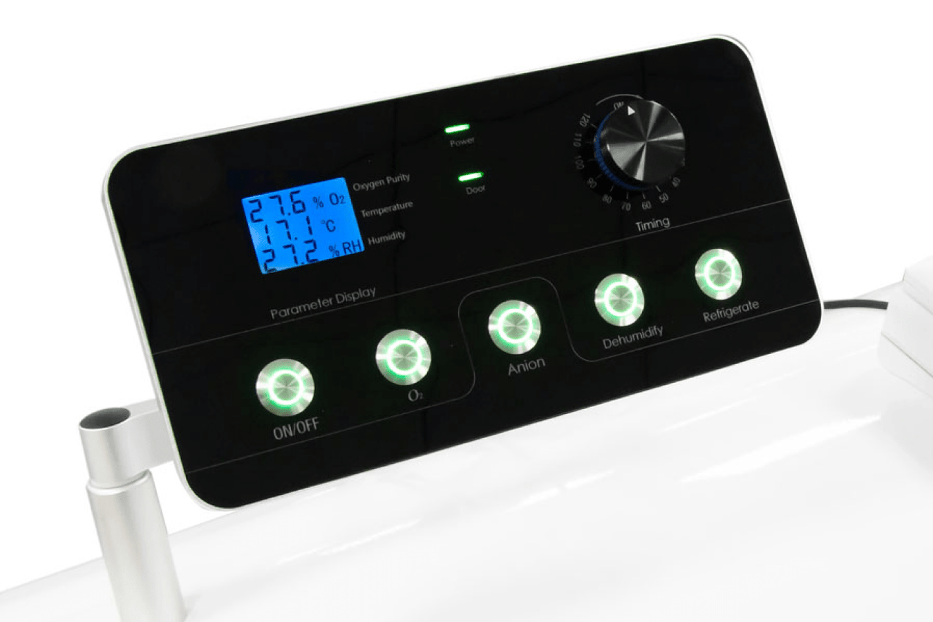 Quest30 Monoplace Hyperbaric Chamber display board and controls