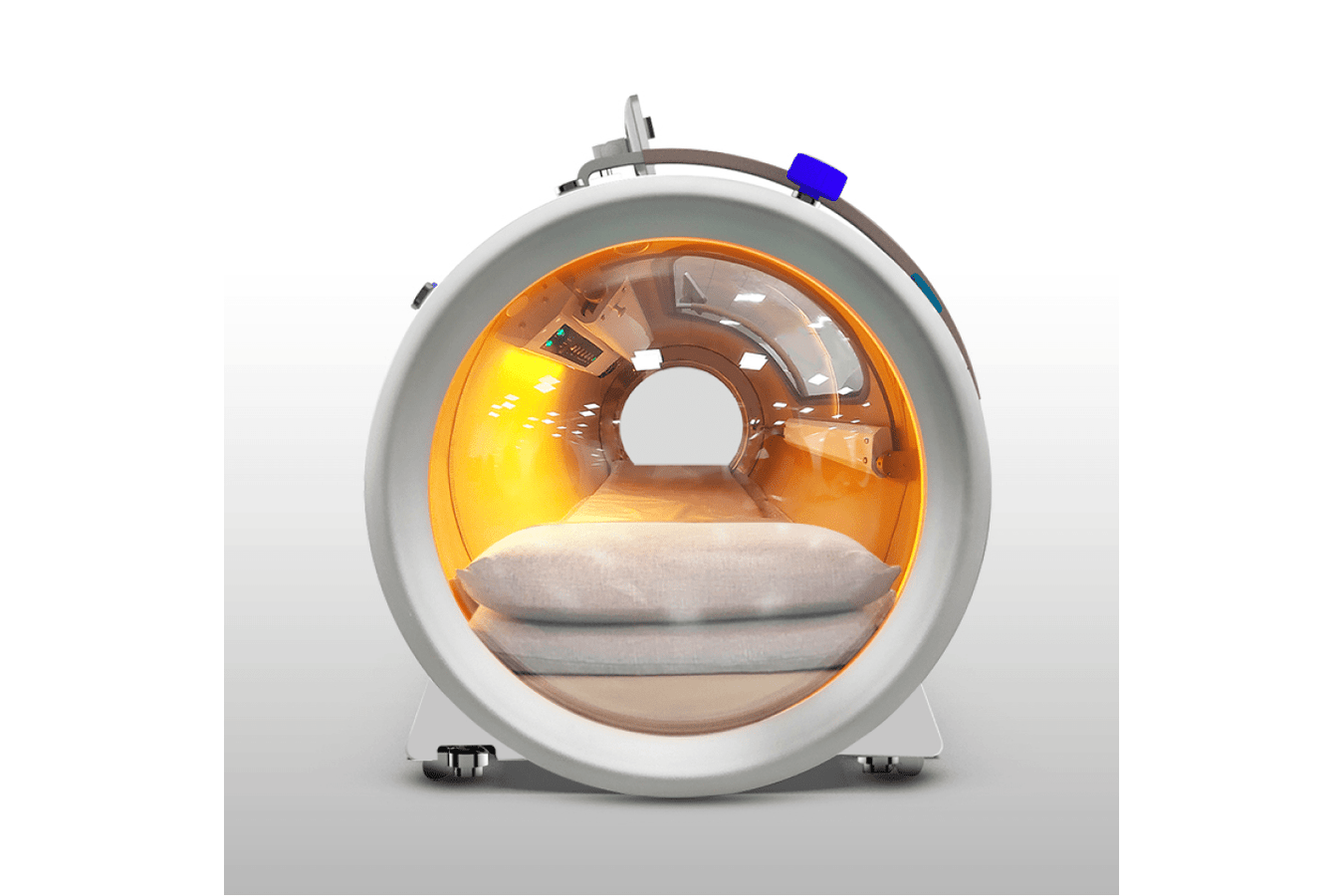 Oxyrevo 2.0 Ata Hyperbaric Chamber Glass On Both Ends