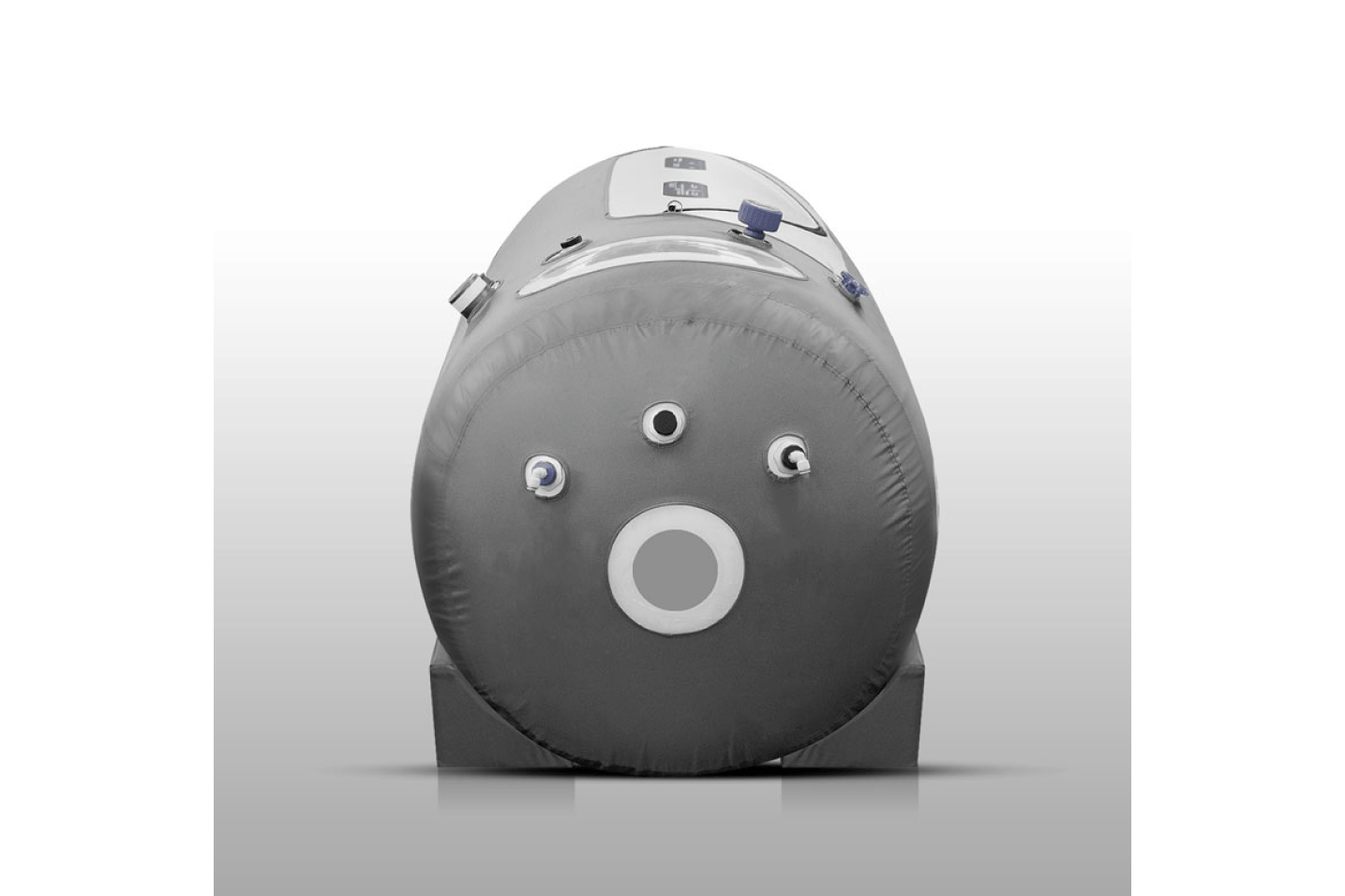 Portable Oxyrevo Soft Hyperbaric Chamber side view