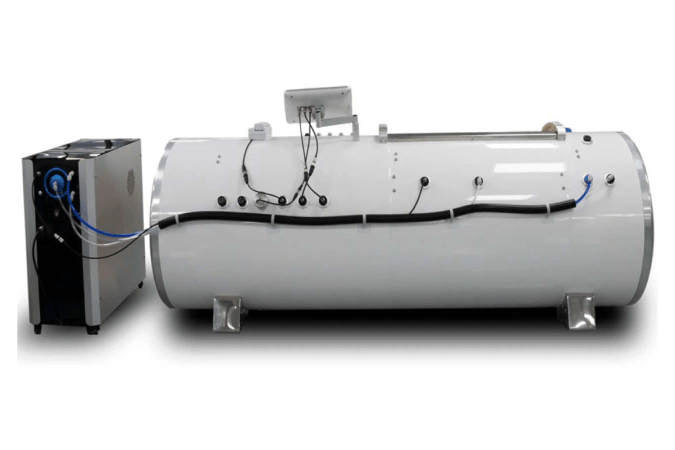 OXYREVO Quest36 Hard Shell Hyperbaric Chamber Back View