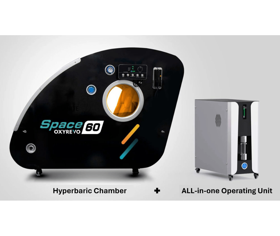 OXYREVO Space60 1.5 to 2.0ATA Hard Sitting Hyperbaric Chamber - 9