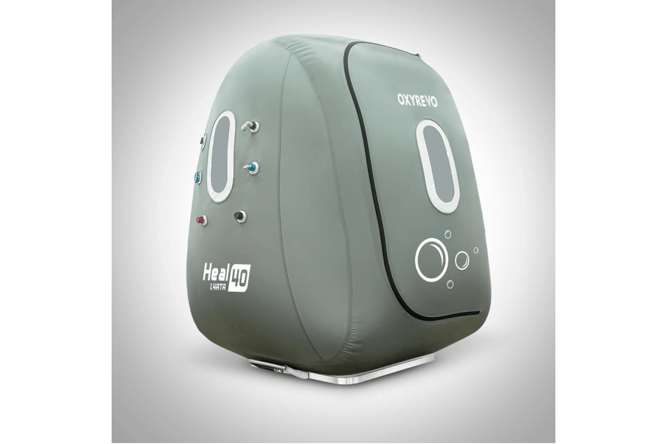 Heal40 Soft Hyperbaric Chamber Features with large double-layered windows