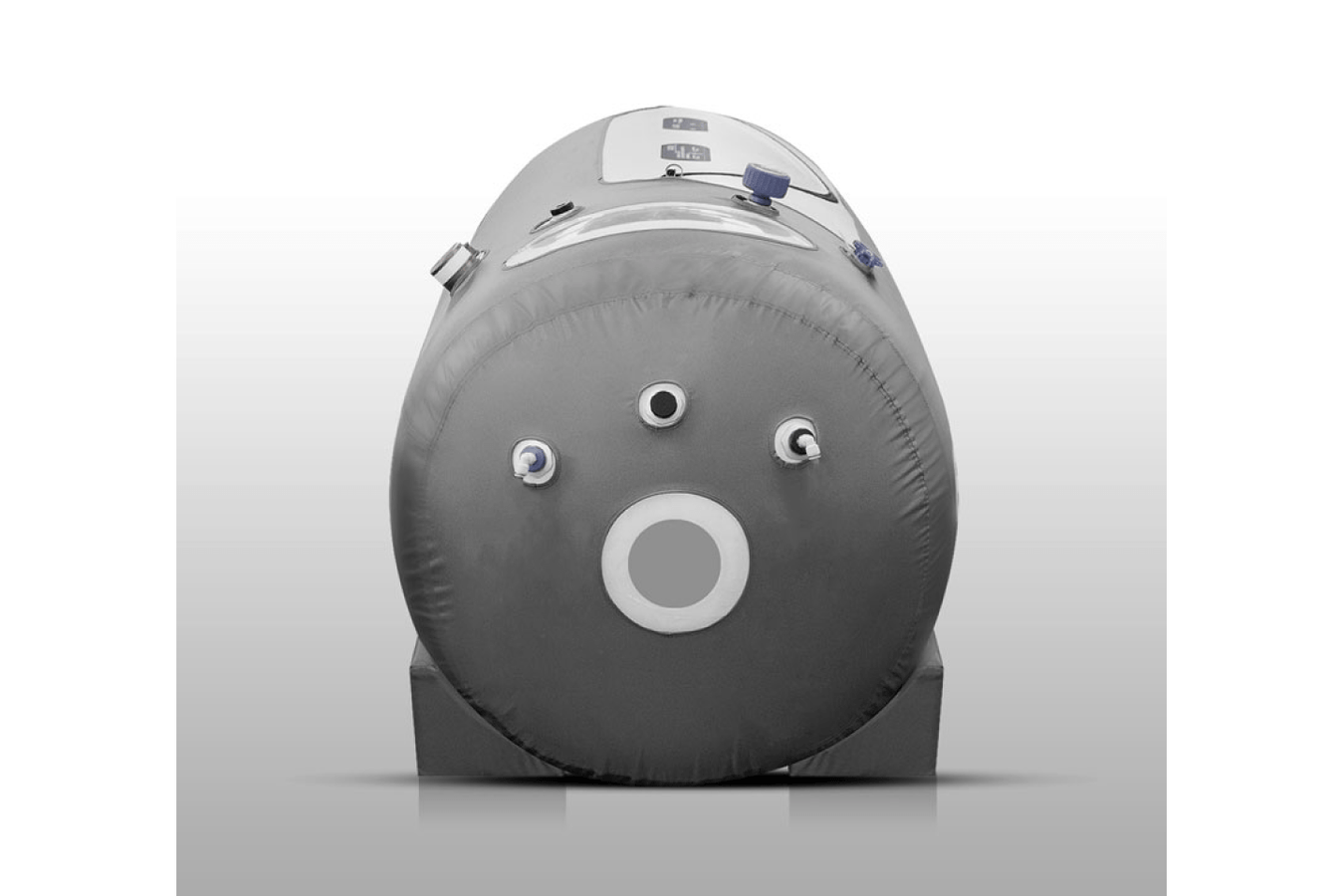 Portable Elite32 Soft Hyperbaric Chamber Specs with pressure reading gauge