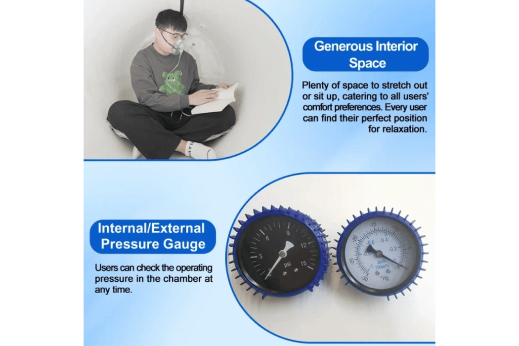 OXYAIR 2.0 ATA Soft Hyperbaric Chamber