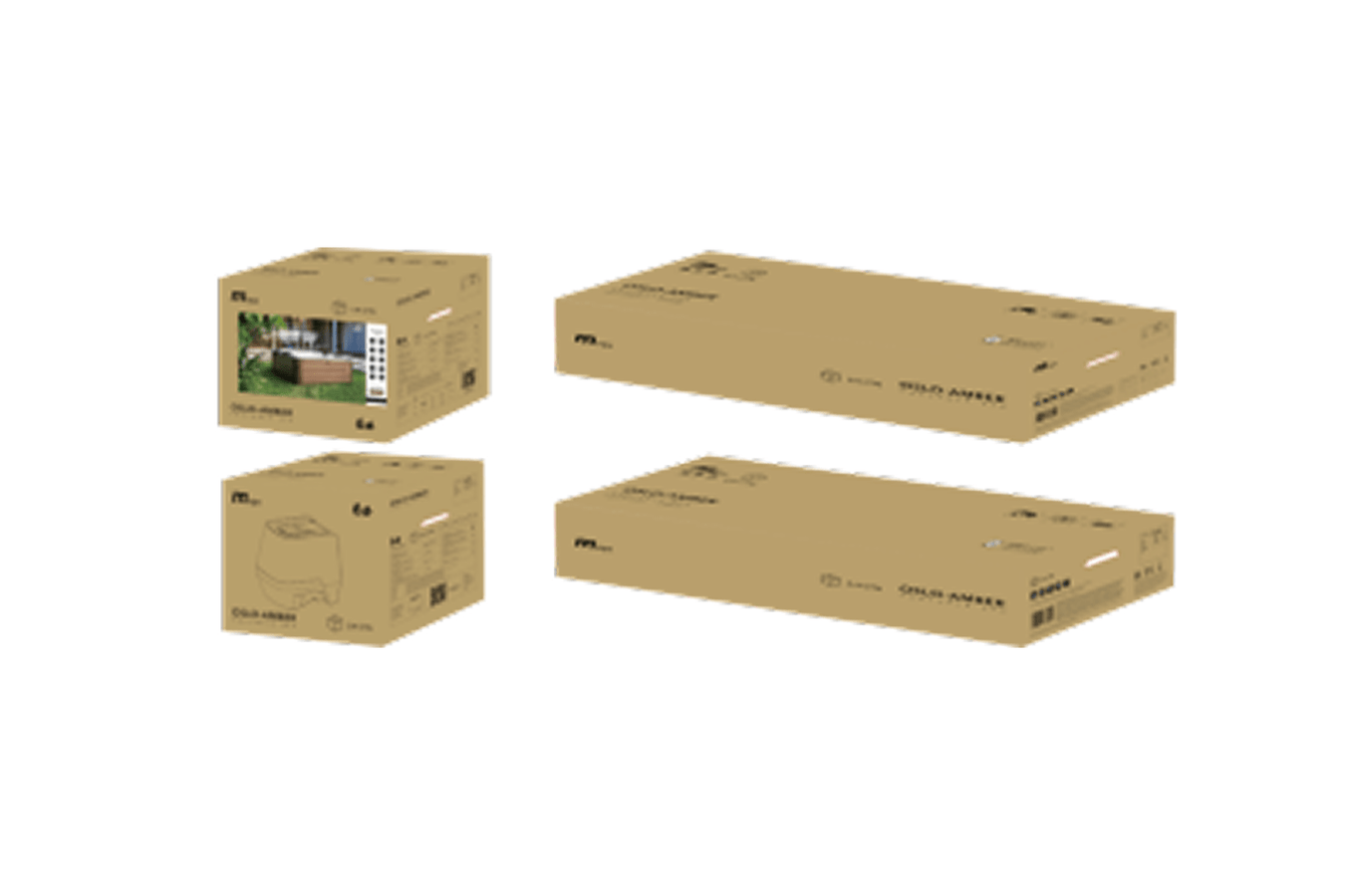 MSPA Oslo Amber 6 Person Hot Tub
