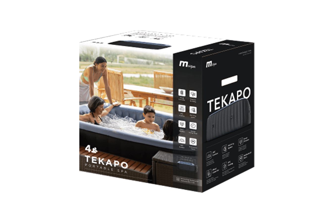 MSPA Tekapo 6 Person Hot Tub