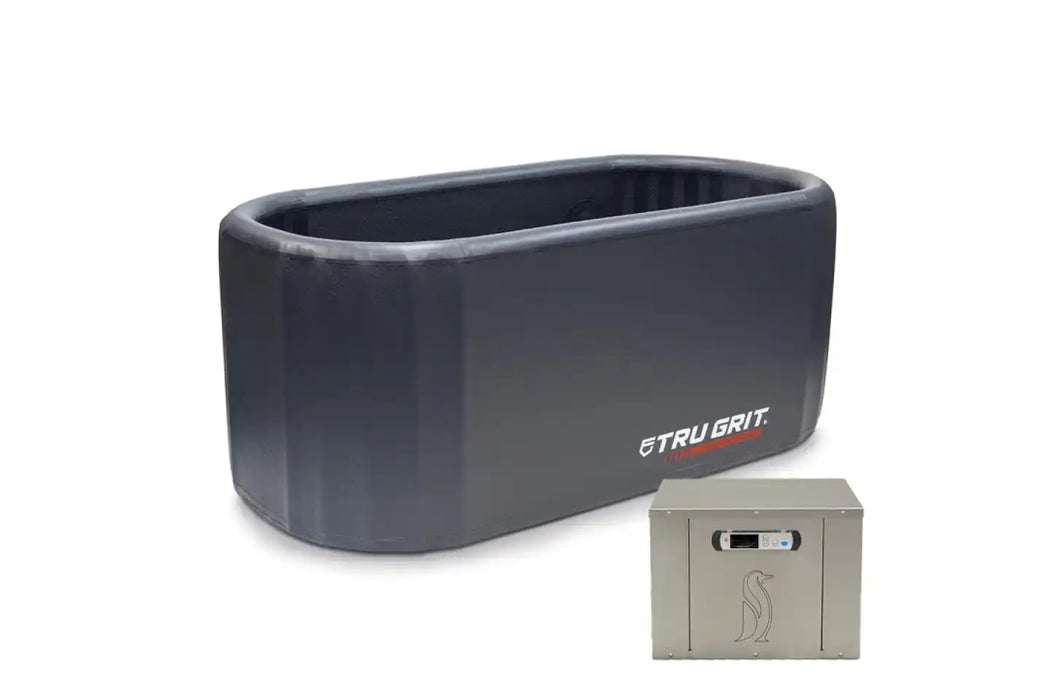 Penguin Chillers Cold Therapy Chiller + Tru Grit Inflatable Tub - 1