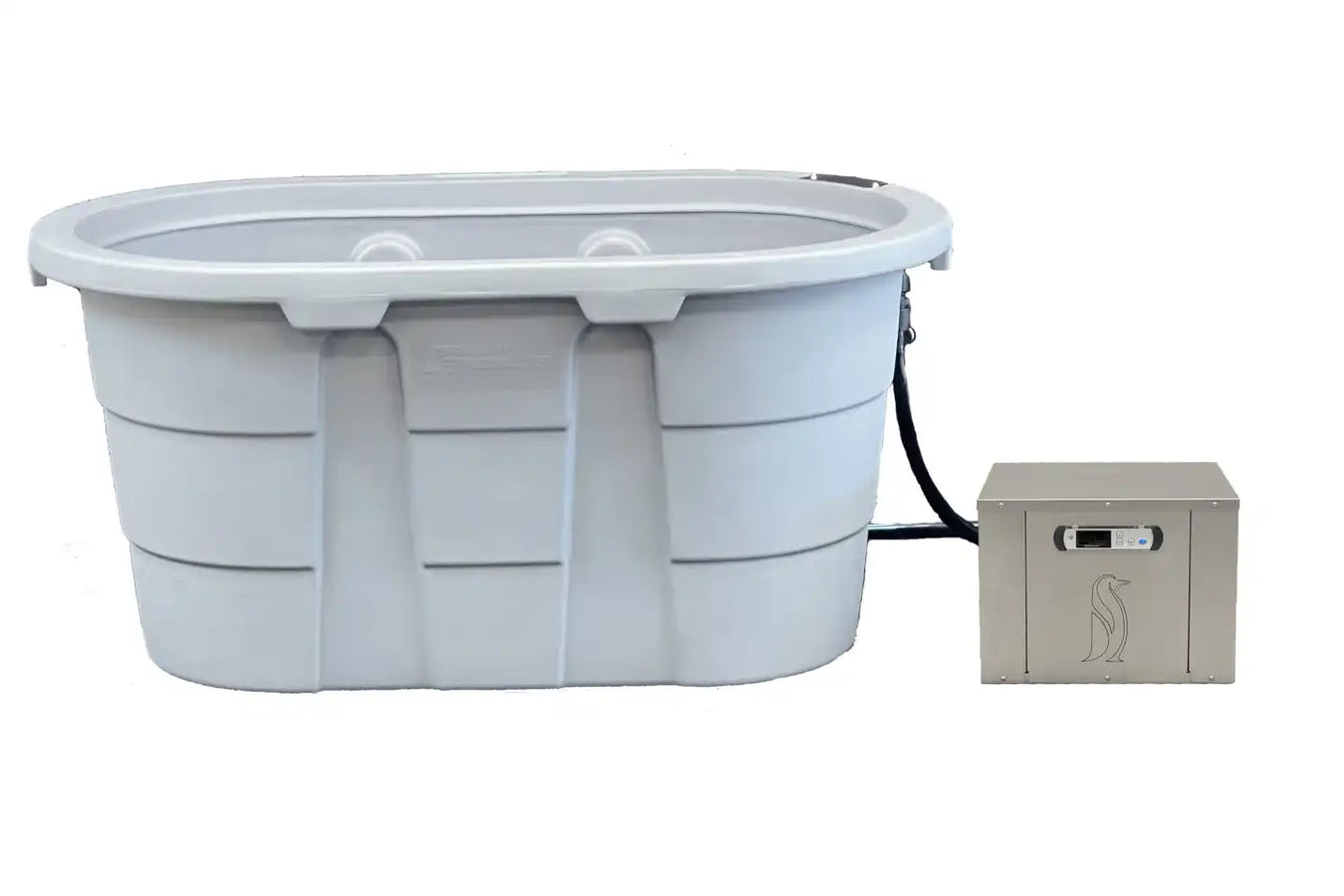 Penguin Chillers Cold Therapy Chiller & Tub with hose front view