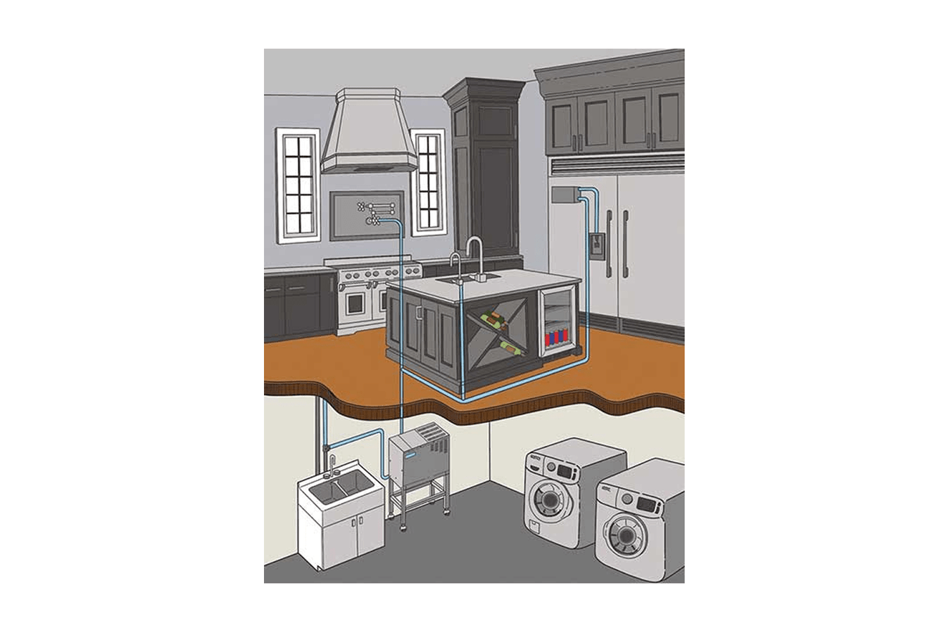 Pure Water Mega Classic Automatic Water Distiller illustration