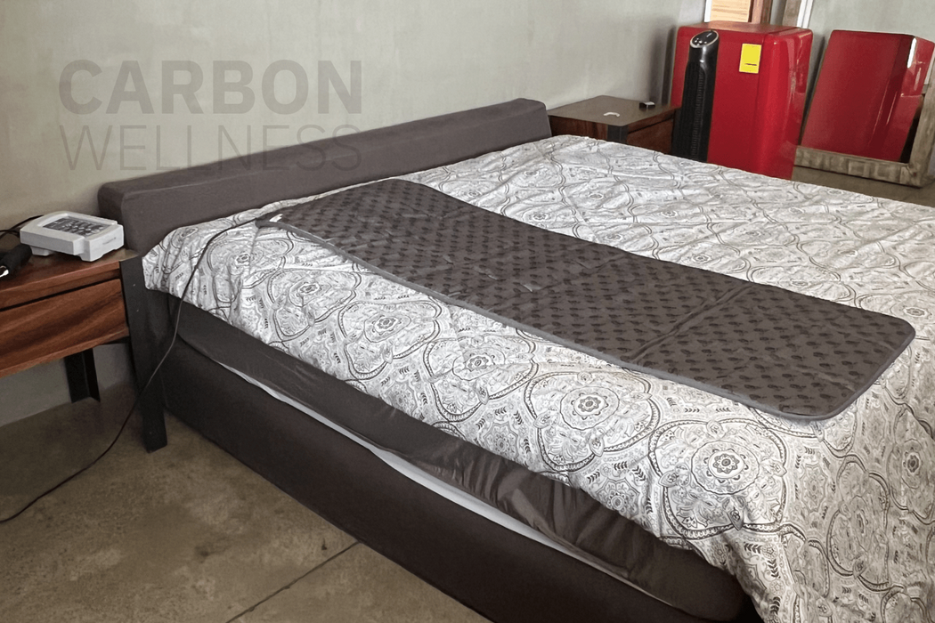 QRS mat on bed