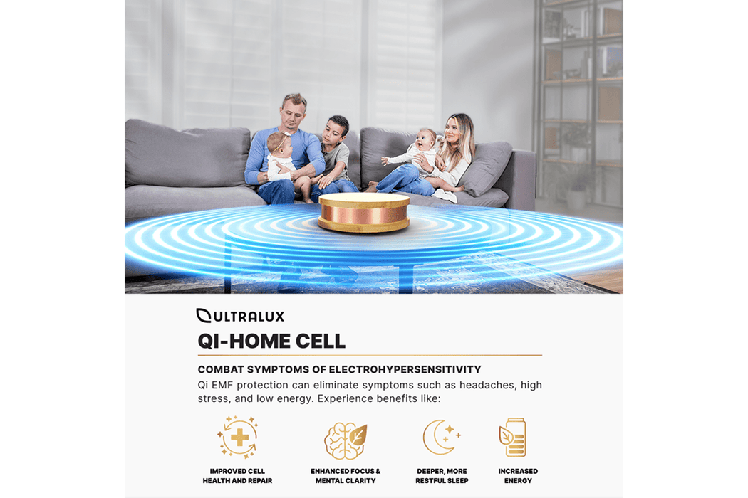 Qi Home Cell EMF Protection by Waveguard symptons of electrohypersensitivity