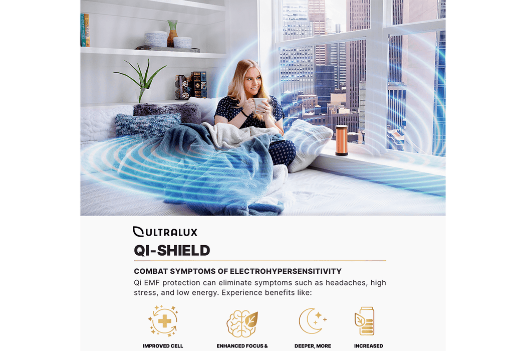 Qi Shield EMF Protection by Waveguard symptons of electrohypersensitivity