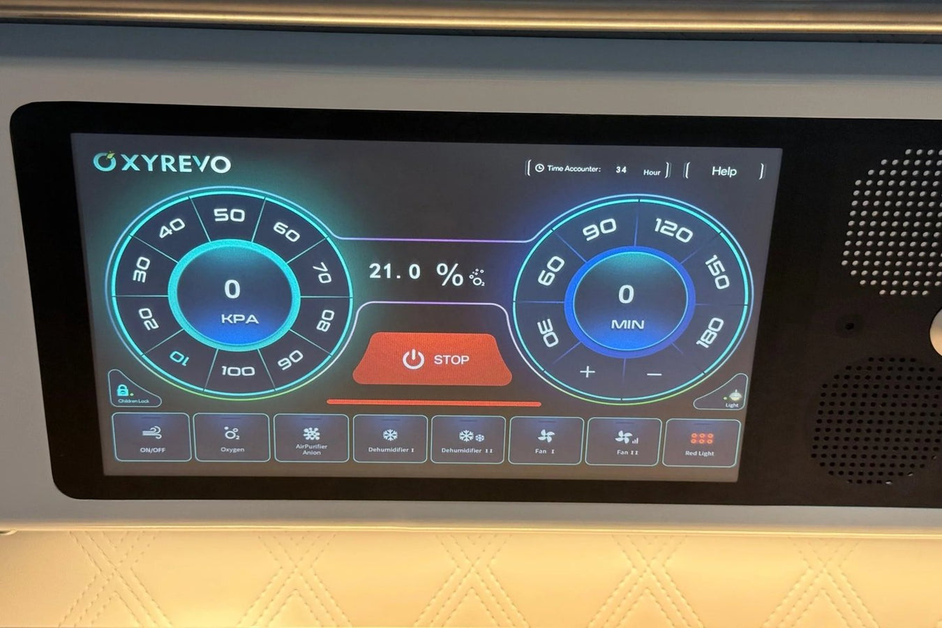 OXYREVO Quest36 Pro 2ATA Hard Hyperbaric Chamber
