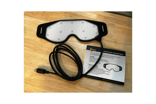 Red Light Face Mask with Silicone by LS Pro Systems 