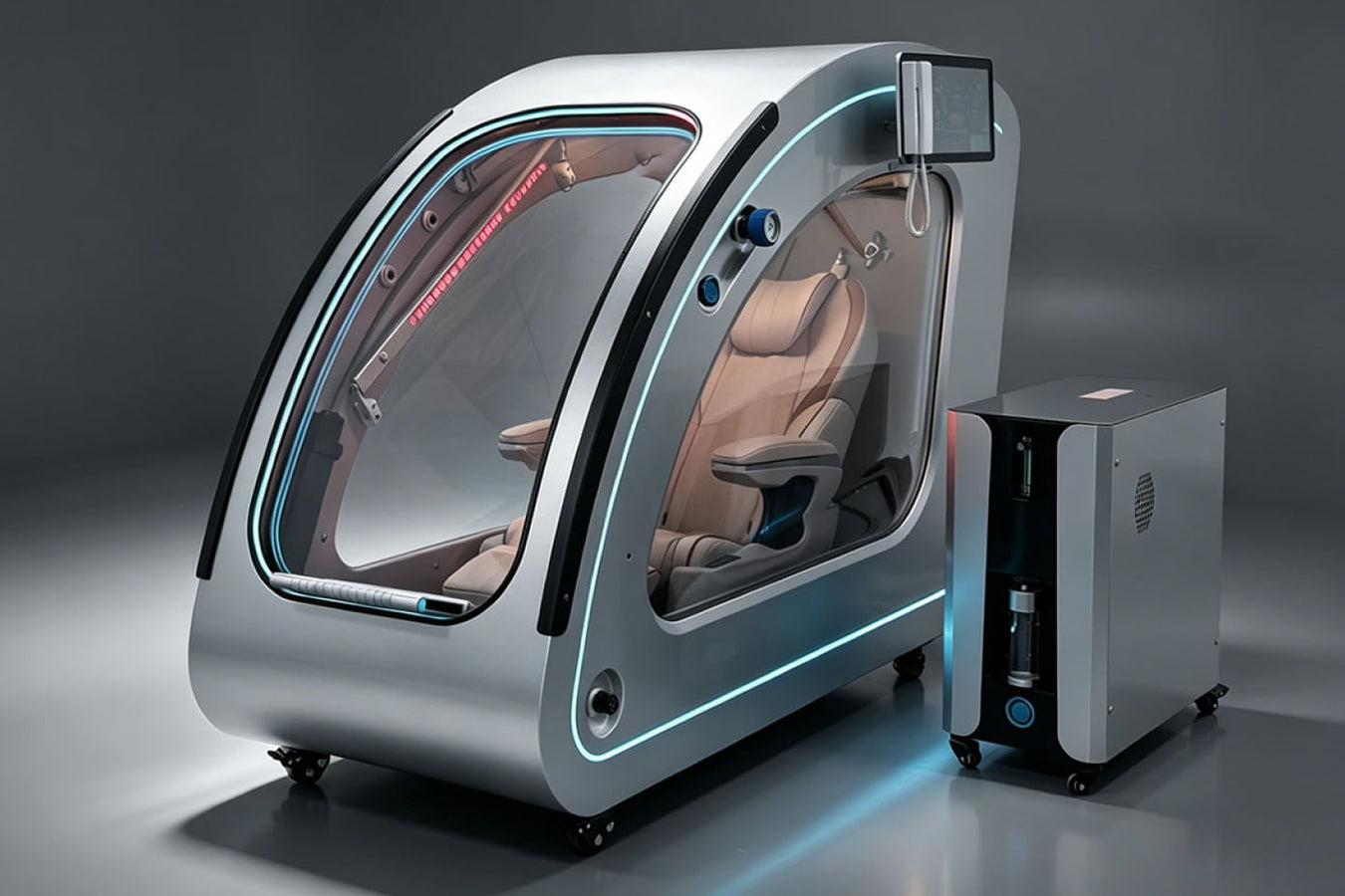 OXYREVO Space60 Pro 2 ATA Hard Sitting Hyperbaric Chamber