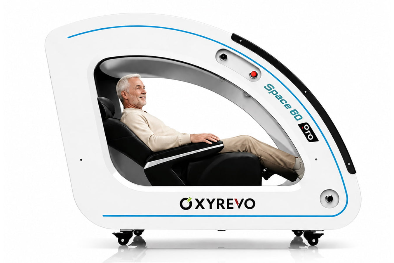 OXYREVO Space60 Pro 2 ATA Hard Sitting Hyperbaric Chamber