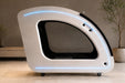 Space60 Pro with blue LEDs in a wellness studio