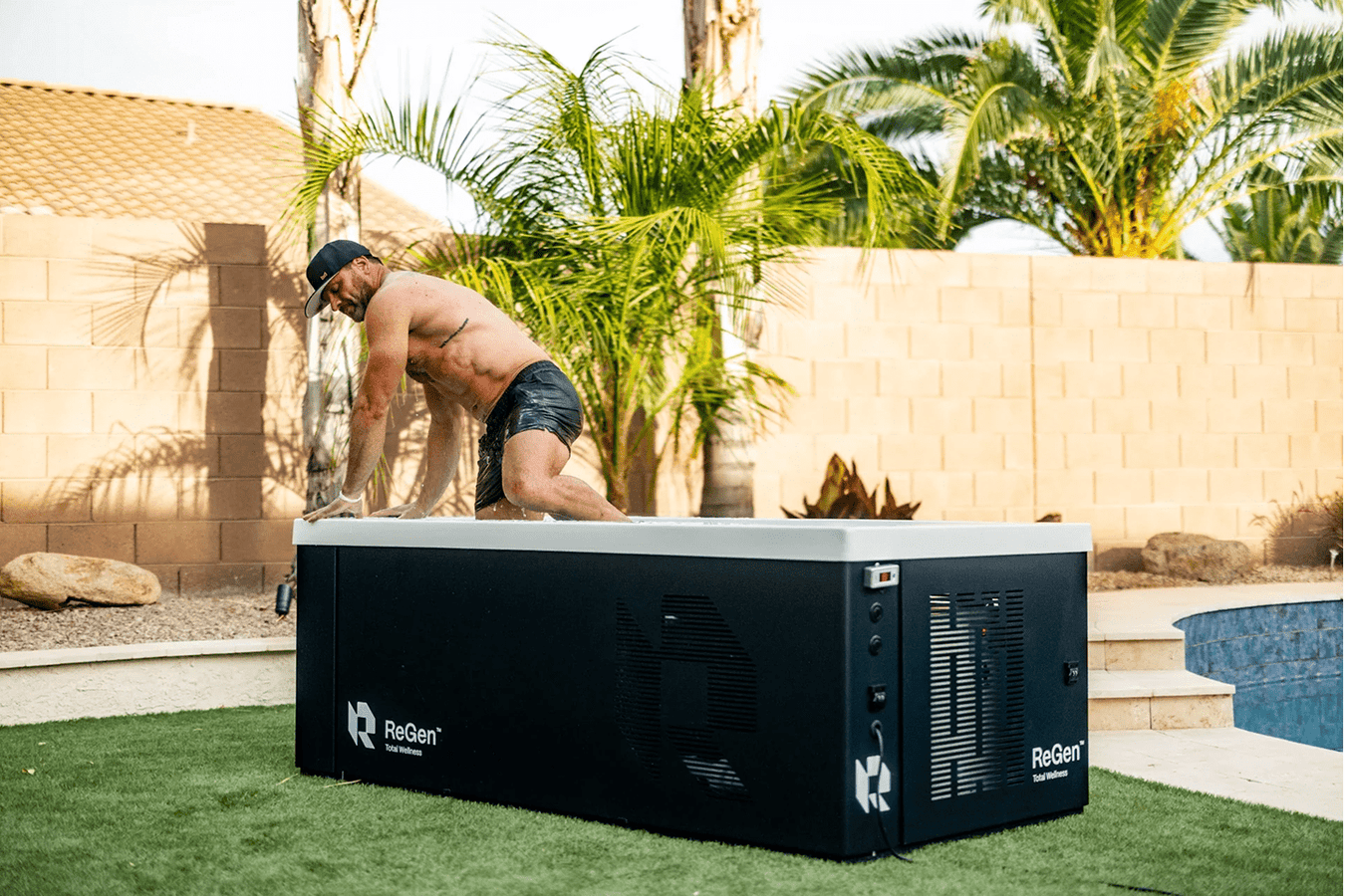 The Blast Residential Cold Plunge by ReGen Total Wellness