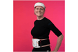 The CERA System Brain & Gut Red Light Therapy Device in use