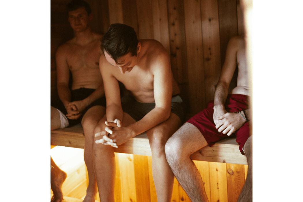 The Sweat Cabin Blackout Edition 4-6 Person Cedar Sauna by Sweat Kingdom