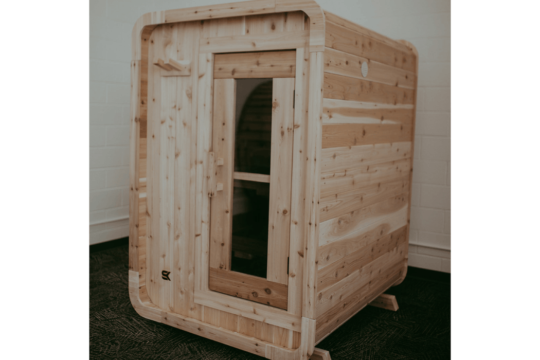 The Sweat Pod 2-4 Person Cedar Sauna by Sweat Kingdom