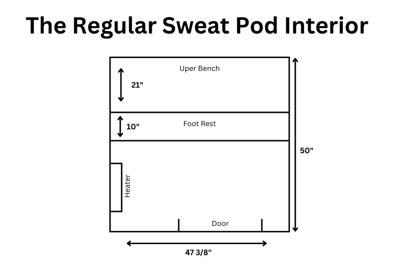 The Sweat Pod 2-4 Person Cedar Sauna by Sweat Kingdom