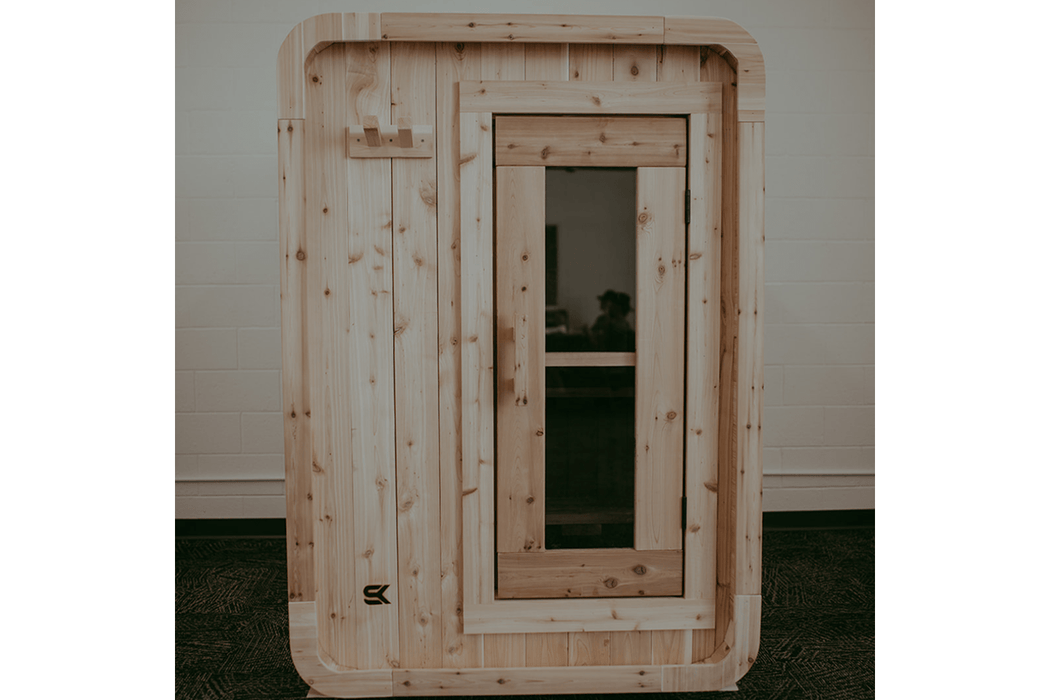 The Sweat Pod 2-4 Person Cedar Sauna by Sweat Kingdom