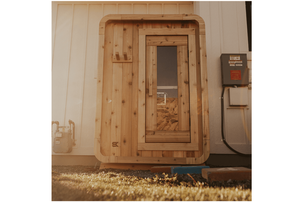 The Sweat Pod 2-4 Person Cedar Sauna by Sweat Kingdom