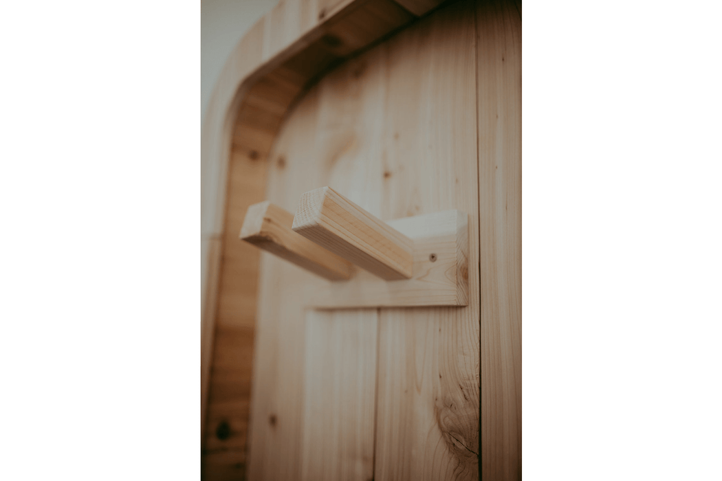 The Sweat Pod 2-4 Person Cedar Sauna by Sweat Kingdom