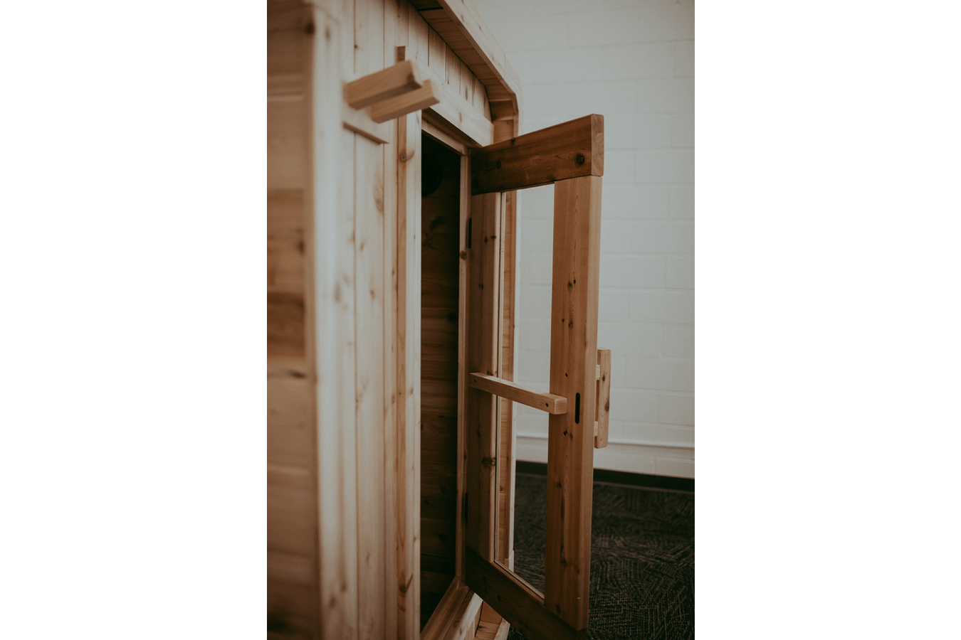 The Sweat Pod 2-4 Person Cedar Sauna by Sweat Kingdom