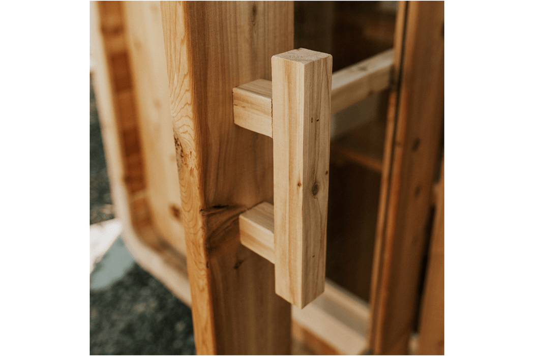 The Sweat Pod 2-4 Person Cedar Sauna by Sweat Kingdom