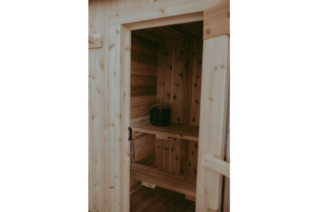 The Sweat Pod 2-4 Person Cedar Sauna by Sweat Kingdom